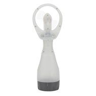 AMA(TM) Personal Portable Handheld Mini Fan Two Leaves Battery Operated Air Conditioner Cooler (White) N18