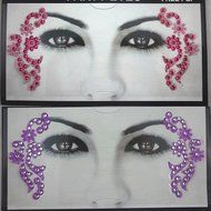 Spritech(TM) Water Resistant Eyes Temporary Tattoo with Sparkling Swarovski Crystals Temporary Body Art Tattoo... N3