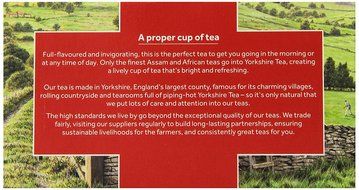 Taylors of Harrogate, Yorkshire Gold, 160-Count, Black Tea Bags N10