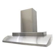 KOBE Range Hoods IS2342SQB-DC59-1 6-Speed 720 CFM Premium Island Range Hood Fits Ceiling Heights Of 9-11', 42" N7
