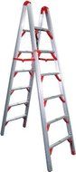 Telesteps 700FLD OSHA Compliant 7 ft Double sided folding step ladder (STIK) by Telesteps