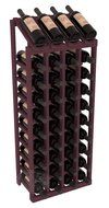Wine Racks America Ponderosa Pine 4 Column 10 Row Display Top Kit. 13 Stains to Choose From! N4