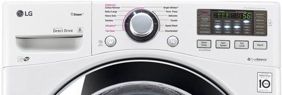 LG WM3670HWA 4.5 Cu. Ft. White With Steam Cycle Front Load Washer - Energy Star N2