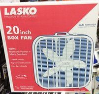 Lasko 3733 20&quot; Fan Box MORE AIR POWER MORE CONFORT