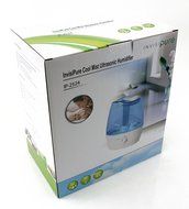 InvisiPure Wave Cool Mist Ultrasonic Humidifier with Night Light - Whisper Quiet, Automatic Shut-off, and 2.5L... N7