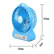 Mini Lithium Battery Fan Summer Portable Super Big Wind Operated Desk Small USB Rechargeable Battery Powered Handheld... N23