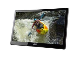 AOC e1659Fwux- Pro 16-Inch Class, Full HD 1920x1080 Res, 300 cd/m2 Brightness, USB 3.0-Powered... N4