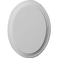 Ekena Millwork ROS06X05CL 6 1/8-Inch W X 4 1/2-Inch H X 3/8-Inch P Classic Oval Rosette by Ekena Millwork