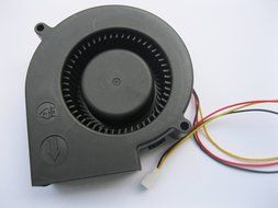 2 pcs Brushless DC Blower Fan 9733S 12V 3 Wires 97x97x33mm Sleeve-bearing Skywalking N2