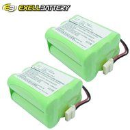 2x Exell 7.2V Battery Fits iRobot Braava 320 321 Replaces 4408927 GPRHC152M073