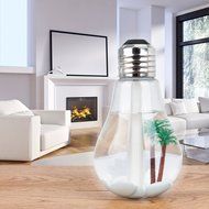 Veesee Creative Bulb Humidifier Small Atomizer Aromatherapy Colorful USB Mini Desktop LED Night Lights Essential... N8