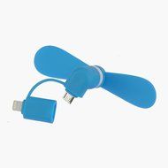 DShop Portable Micro USB and 8 Pin Lightning Mini Phone Fan Dock Handy Cooler Cooling Flexible Personal Mini Fan... N10