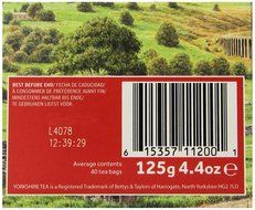 Taylors of Harrogate, Yorkshire Gold, 160-Count, Black Tea Bags N18