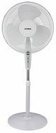 Optimus F-1672WH Oscillating Stand Fan with Remote Control, 16-Inch, White