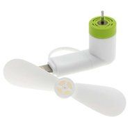 DShop Portable Micro USB and 8 Pin Lightning Mini Phone Fan Dock Handy Cooler Cooling Flexible Personal Mini Fan... N15