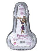 Bachelorette Disposable Peter Party Cake Pan - Large Pack of 2