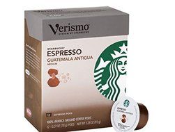 Starbucks Verismo Espresso Guatemala Antigua Roast Espresso 72 Pods