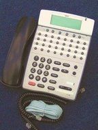 NEC DTR-32D-1 Phone DTR-32D-1(BK) 780055 Electra Elite Dterm Series I by NEC