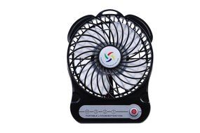 Vokolo USB Mini Fan, Triple Speed, USB Rechargeable Li Battery, up to 8 Hours Continuous Cooling, High Air Flow...