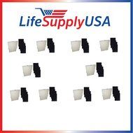 10 Pack True HEPA Plus 4 Carbon Replacement Filter for Winix 115115 Size 21 by Vacuum Savings
