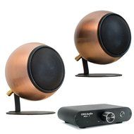 Orb Audio Mini T &amp; Speaker Package, Third Generation Speaker , in Hand Antiqued Bronze N13