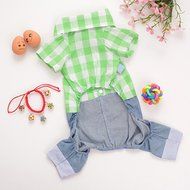 Spritech(TM) Pet Dog Puppy Lovely Cotton Clothes Vest Shirt Small Dog Blue S N16