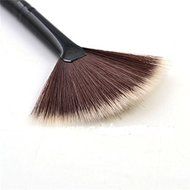 1Pc Highlighter Slim Fan Shape Powder Concealor Blend Foundation Makeup Brush BT