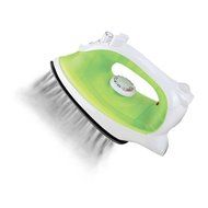Heaven 2 in 1 Cordless Rechargeable Steam Iron - heats up fast for quick work with a recharging base (Red) N3