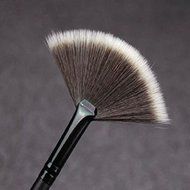 1Pc Highlighter Slim Fan Shape Powder Concealor Blend Foundation Makeup Brush BT N2