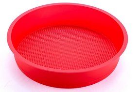 Bidlsbs 9&#039;&#039; DIY Silicone Cake Pan Mold Circle Round Bakeware 2 Pcs