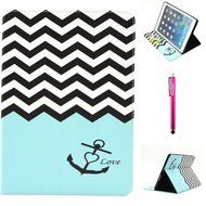 iPad Mini 1/2/3 Case, Firefish High Quality PU Leather Wallet Case [Card Pockets] and Kickstand Feature Case for... N9