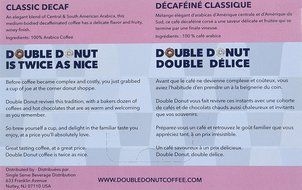 Double Donut&nbsp;Classic Decaf Coffee, in Recyclable Single Serve Cups for Keurig K-Cup Brewers, 24 Count N7