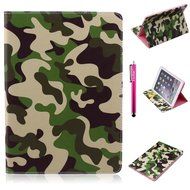 iPad Mini 1/2/3 Case, Firefish High Quality PU Leather Wallet Case [Card Pockets] and Kickstand Feature Case for... N23