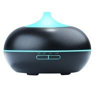 300ml Essential Oil Diffuser,Quiet Ultrasonic Cool Mist Humidifier with 7 Colors LED and Waterless Auto Shut-off... N4