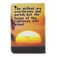 iPad Mini 1/2/3 Case, Firefish High Quality PU Leather Wallet Case [Card Pockets] and Kickstand Feature Case for... N31