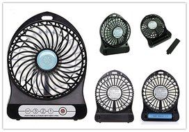 LingsFire Portable Mini Electrical Rechargeable Fan 3 Speeds Desktop Summer Cooler Fan USB or Battery Powered... N5