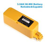 Powerextra Roomba 3.5Ah Battery for Irobot Roomba 400 405 410 415 416 418 4000 4100 4105 4110 4130 4150 4170 4188... N3