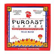 Puroast Low Acid Coffee House Blend Single Serve Coffee, Keurig Compatible, 4.88 Ounce N6
