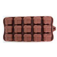 EVTECH(TM) 15 Cavity Gift Box Style Silicone Gel Non Stick Cake Bread Mousse Ice Pudding Mold Chocolate Jelly...