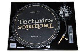 Black Face Plate for Technics SL-1200 / SL-1210 MK5 M3D Turntables