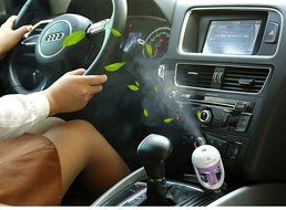 Portable Mini Aromatherapy Humidifier Aqueous Aroma Diffuser Air Freshener Air Purifier Freshener Travel Car Portable... N2