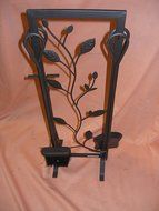 Hamton Bay Colonial Brown Finish Botanical Sydney 5-Piece Fireplace Tool Set