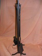 Hamton Bay Colonial Brown Finish Botanical Sydney 5-Piece Fireplace Tool Set N2