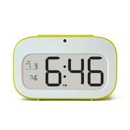 junjiada Digital Alarm Clock With Timer，Low Light Sensor Technology,Light On Backligt When Detect Low Light,Soft... N8
