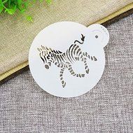 Sher Jungle Animals Cookie Stencil, Cupcake Stencil, Stencil for Cake Decorating, N2