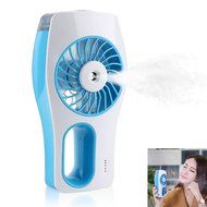 ETONG USB Misting Fan Portable Humidifier Fan Rechargeable Misting Fan Handheld Personal Cooling Mist Humidifier... N2