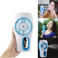 ETONG USB Misting Fan Portable Humidifier Fan Rechargeable Misting Fan Handheld Personal Cooling Mist Humidifier... N3