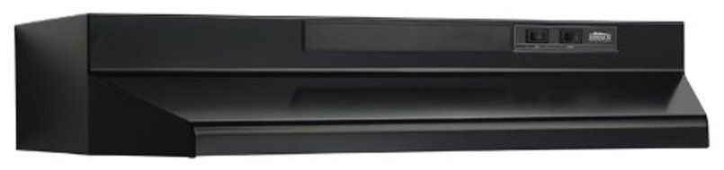 Broan 433011 ADA Capable 4-Way Convertible Under-Cabinet Range Hood, 30-Inch, White
