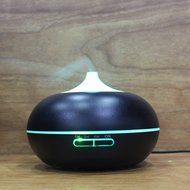 300ml Essential Oil Diffuser,Quiet Ultrasonic Cool Mist Humidifier with 7 Colors LED and Waterless Auto Shut-off... N8