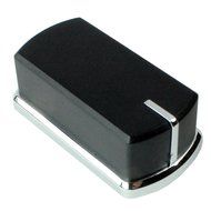 Belling Hob Oven Cooker Control Switch Knobs (Black / Silver, Pack of 6) N3